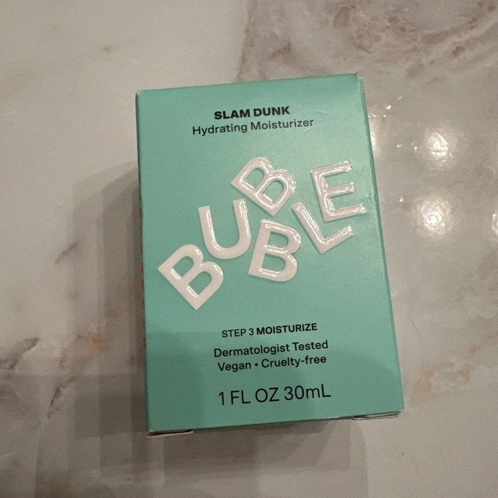 Bubble‎ Slam Dunk Hydrating Moisturizer 1 FL Oz 30 mL New In Box